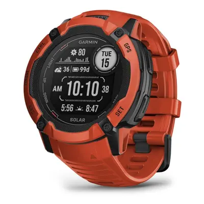 Garmin Instinct 2X Solar 2.79 cm (1.1") MIP mm Digital x pixels Touchscreen Red GPS (satellite)