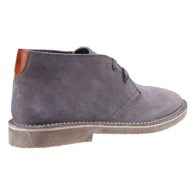 (Grey, (Adults')) Hush Puppies Samuel Suede Men's Grey Suede Boots