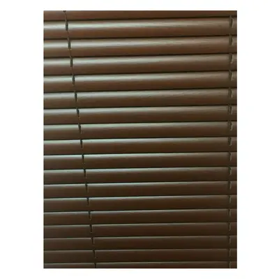 (195cm X 150cm) Walnut PVC Venetian Trimmable Window Blinds