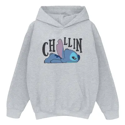 Disney Girls Lilo And Stitch Chillin Hoodie