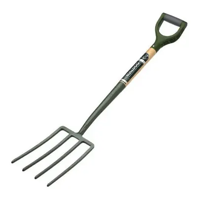 Bulldog Evergreen Digging Fork 28" Wooden Handle Plastic Ergo