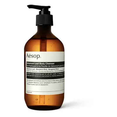 Aesop Geranium Leaf Body Cleanser | 500mL/16.9 fl oz | Paraben Cruelty-free & Vegan