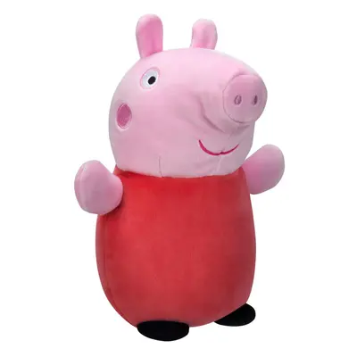 Squishmallows HugMees Original 10-Inch Peppa Pig - Medium-Sized Ultrasoft Official Jazwares Plus