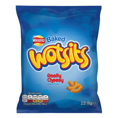 Walkers Wotsits Really Cheesy Snacks, 22.5 g (Pack of 32)