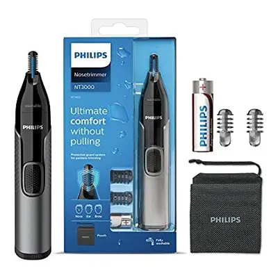 Philips Nose Hair Trimmer, Series Nose, Ear and Eyebrow Trimmer Showerproof with Protective Guar