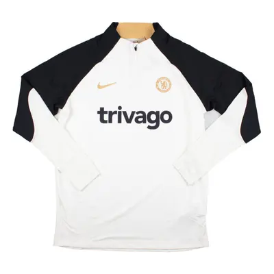 (L) Chelsea Strike Drill Top (White)