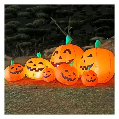 7.5ft Inflatable Pumpkin Patch Decor Party Yard Halloween Decoration