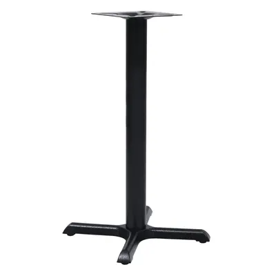 (56 x x cm) vidaXL Bistro Table Leg Black Cast Iron Replacement Furniture Multi Sizes