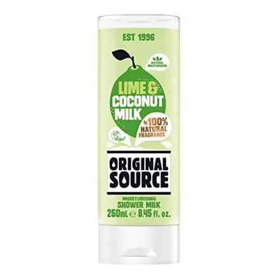 Original Source Vegan Lime and Coconut Shower Milk, (250 ml x Bottles)