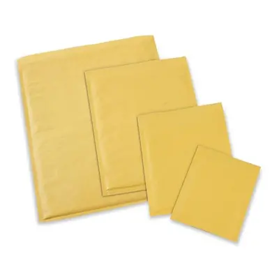 Universal UNV4087881 No. Self Adhesive Closure Peel Seal Strip Cushioned Mailer, Gold - Pack of