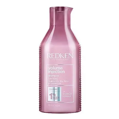 REDKEN Shampoo, For Flat/Fine Hair, Citric Acid, Adds Lift & Volume, Volume Injection, ml