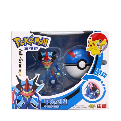 (Scyther) Pokemon Ball Action Figures Toy Set Transformable