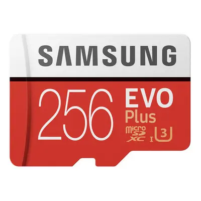 Samsung 256GB EVO Plus UHS-I microSDXC Memory Card MB-MC256GA/AM