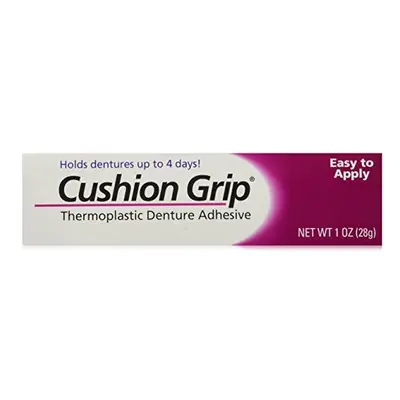 Cushion Grip Thermoplastic Denture Adhesive oz Pack of