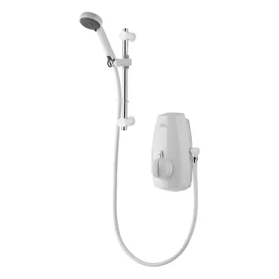 Aqualisa Aquastream Power Shower Thermostatic White Spray 90mm Head 813.40.20