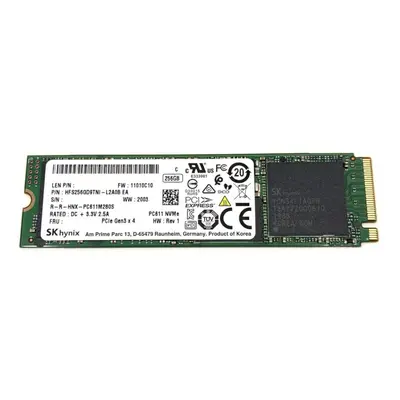 Hynix SK SSD 256GB PC611 M.2 PCIe Gen3 x4 NVMe HFS256GD9TNI Solid