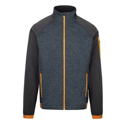 (L, Navy Marl) Trespass Mens AT300 Foxearth Full Zip Fleece Jacket