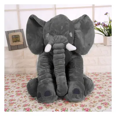 (Gray) 24"Large Plush Stuffed Elephant Animal Toy Gift