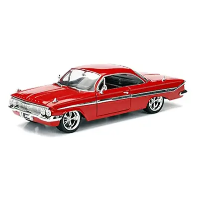 Jada Toys Fast & Furious 1:24 Diecast Doms Chevy Impala Vehicle Red