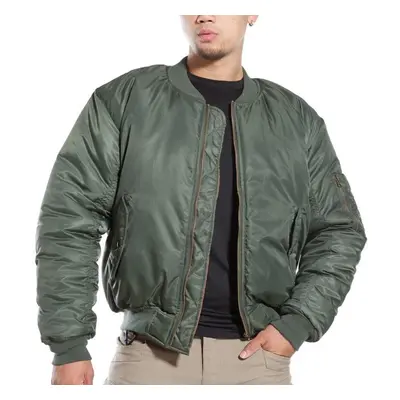 (army green, L) Ma1 Military Flight Pilot Bomber Jacket Men Winter Warm Casual Tactical Airborne