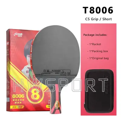 (8 star CS grip) Original Dhs Star Table Tennis Racket Offensive Star Star Professional Ping Pon