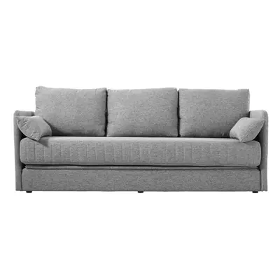 3-Seater Folding Sofa Bed with Pillows