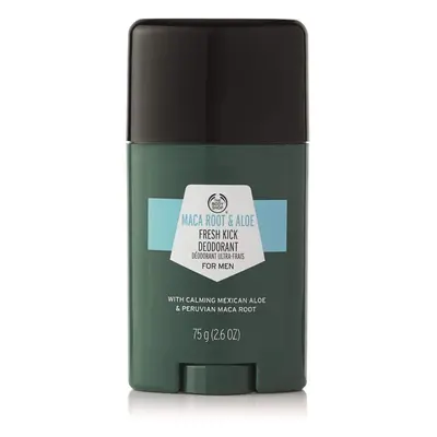 The Body Shop Maca Root & Aloe Fresh Kick Deodorant for Men - Feel and smell your freshest with 