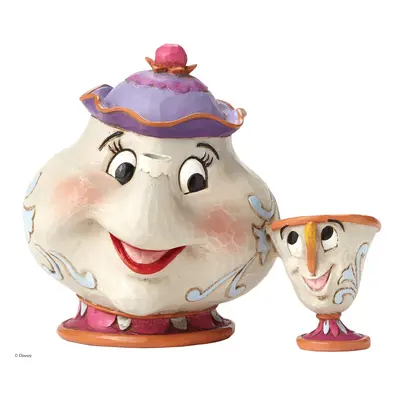 Disney Traditions Mrs Potts and Chip Sculpture