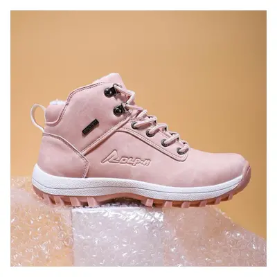 (pink, 42) 36-48unisex Winter Boots Large Size Cold-resistant High-quality Cotton Shoes Hiking S