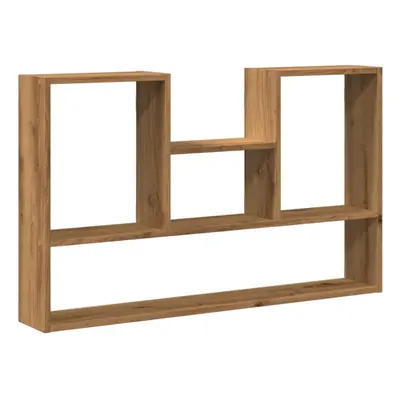 (oak) vidaXL Wall Shelf Floating Shelf Display Storage Shelf Engineered Wood