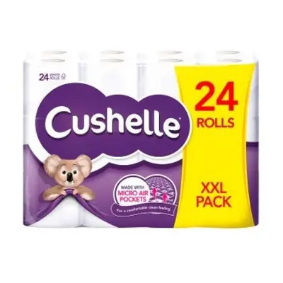 Cushelle Toilet Roll Rolls (1 x 24Roll)