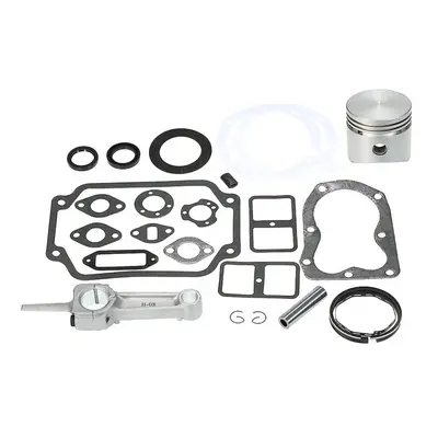 Silver Engine Rebuild Kit Fit For K181 Kohler 8hp M8 W/free Carburetor And Tune Up Gasket Set