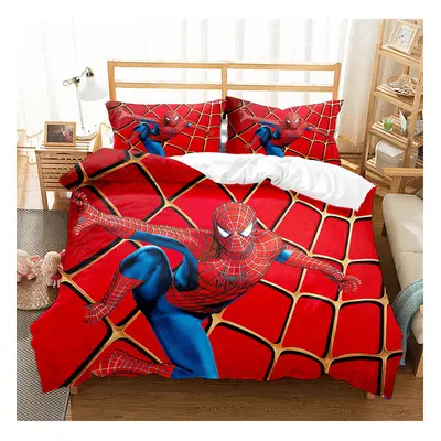 (Style 18, Double) Spiderman Single Double King Duvet Cover