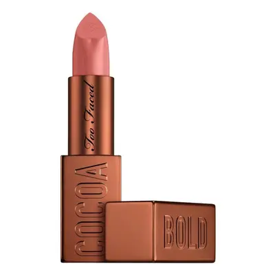 Too Faced Cocoa Bold Lipstick | Matte, Vegan + Cruelty Free, 0.12 Ounce, Milkshake