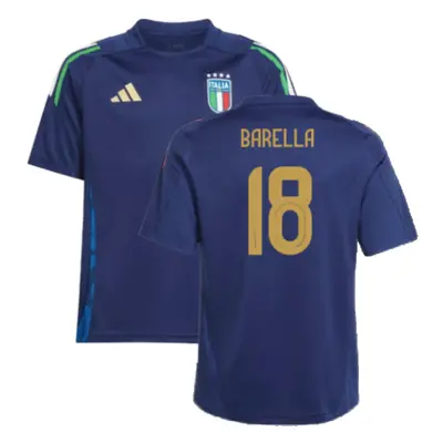 (XLB) Italy Training Jersey (Navy) - Kids (BARELLA 18)