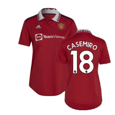 (L) Man Utd Home Shirt (Ladies) (CASEMIRO 18)