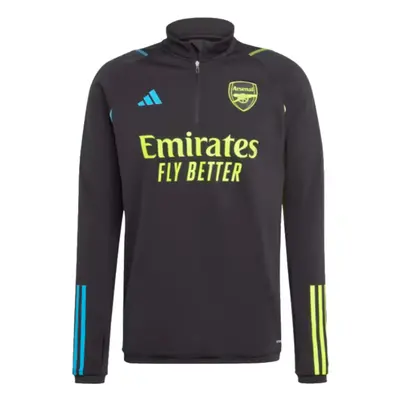 (XXL) Arsenal Training Top (Black)