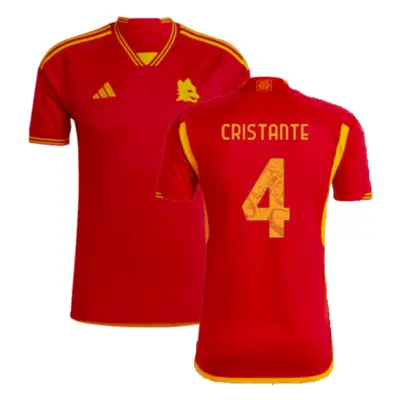 (S) AS Roma Home Shirt (CRISTANTE 4)