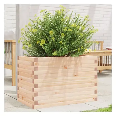 vidaXL Garden Planter Outdoor Flower Pot Patio Planter Pot Solid Wood Pine