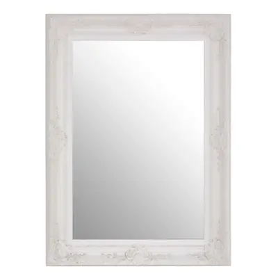 Premier Housewares Wall Mirror / Mirrors For Garden / Bathroom / Living Room With Carving Rectan