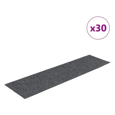 (light grey, x cm) vidaXL Self-adhesive Stair Mats Decoration Stair Protector Anti-slip Stair Ru