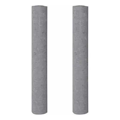 (1020 cm(280 g/square metre)/ pcs) vidaXL 1/2/3x Non-slip Painter Fleece Grey Floor Protection C