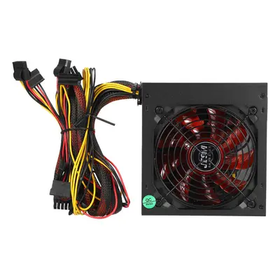 20+4Pin 1000W ATX PC Desktop Computer Power Supply PSU PFC 220V Quiet Fan Red