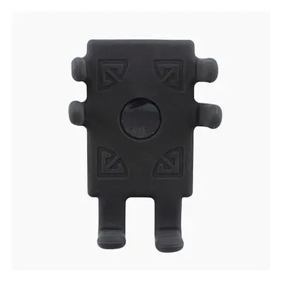 (Black) Small Size Car Phone Holder Multifunctional Mobile Scaffold Air Outlet Degree Rotation