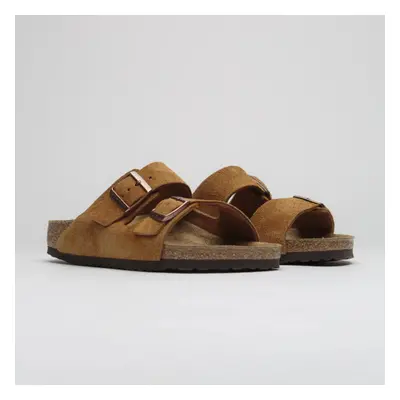 (Brown, UK3/EU36) Men Women Birkenstock Arizona BS Sandals Slippers Slip On Flat Slide Summer Bu