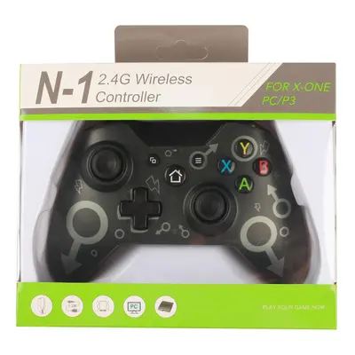 (Black) 2.4G Wireless Controller for Xbox One / Series X Console Game Controller