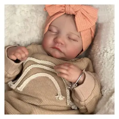 (Girl) Npk Inch Baby Doll Boy Reborn Soft Full Body Silicone Bath Doll Levi