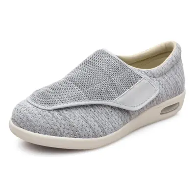 (light gray, 46) Casual Orthopedics Wide Feet Swollen Shoes Thumb Eversion Adjusting Soft Comfor