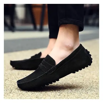 (black, EU: 38) Men's Moccasins Penny Wildsmith Loafer Driving Gommino Comfort Flats Casual Slip