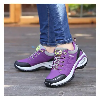 (purple, 36) Tuinanle Hiking Shoes Women Autumn Outdoor Trekking Climbing Shoes Ladies Sneakers 